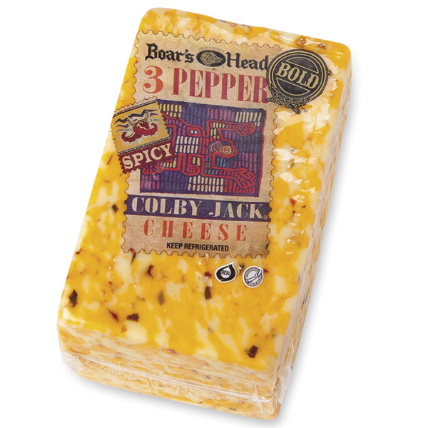 Boar’s Head 3Pepper Colby Jack® Cheese Auburn Opelika Delivery Service