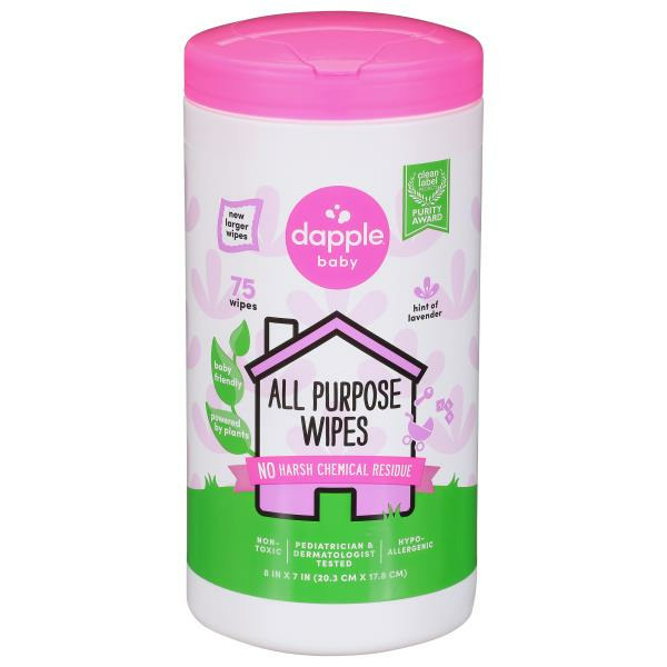 Dapple All Purpose Wipes, Hint of Lavender Auburn Opelika Delivery